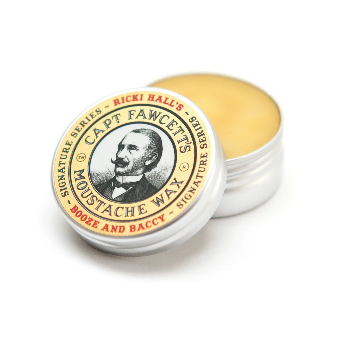 Captain Fawcett Booze & Baccy Moustache Wax 15ml