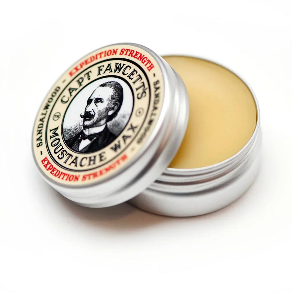 Captain Fawcett Expedition Strength Sandalwo Moustache Wax (Firm Hold)