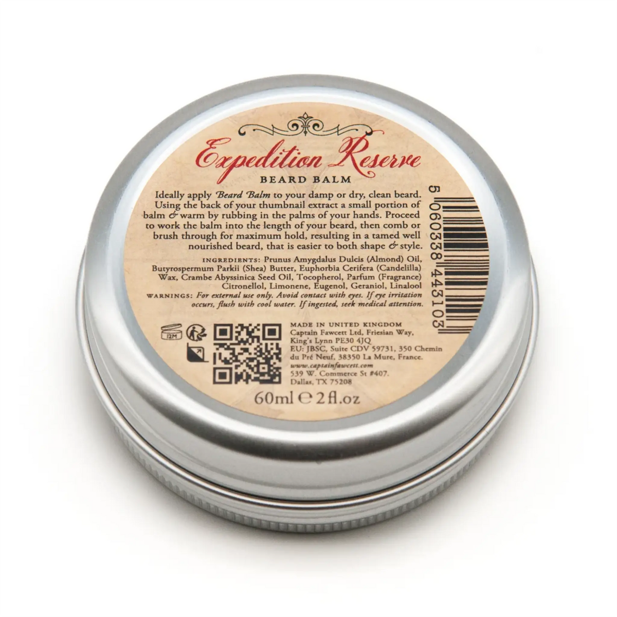 Captain Fawcett's Beard Balm - Expedition Reserve 60ml