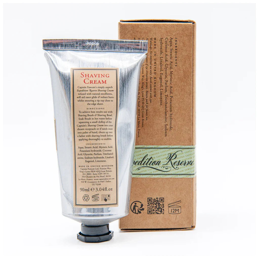 Captain Fawcett's Travel Size Shaving Cream 90ml (CF.785)