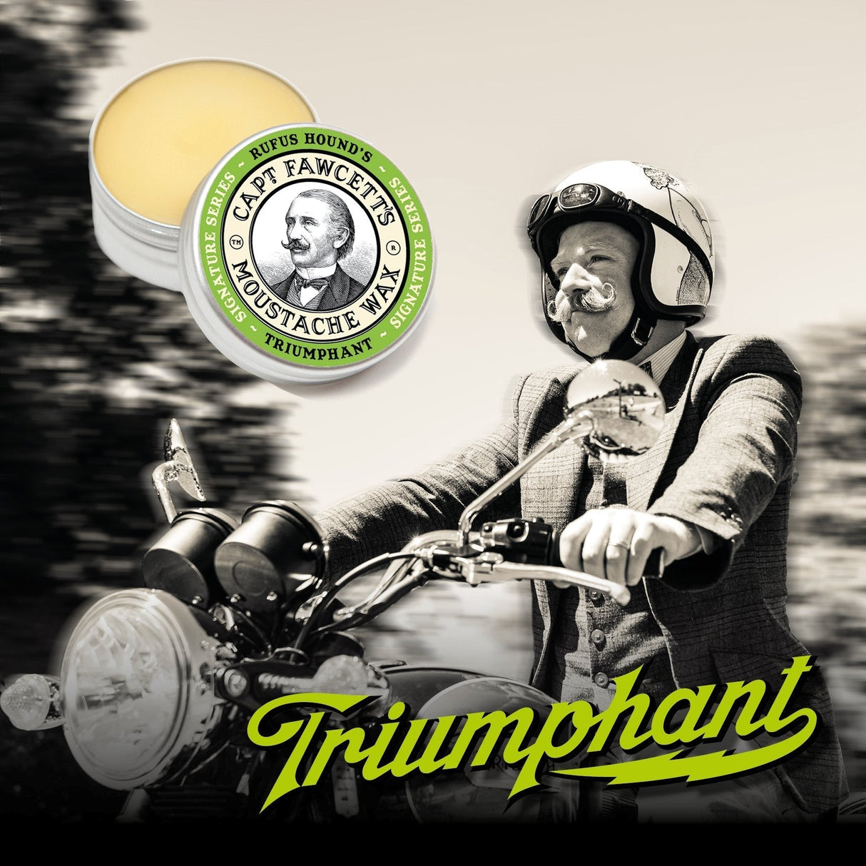 Captain Fawcett's Rufus Hound's Moustache Wax - FineShave