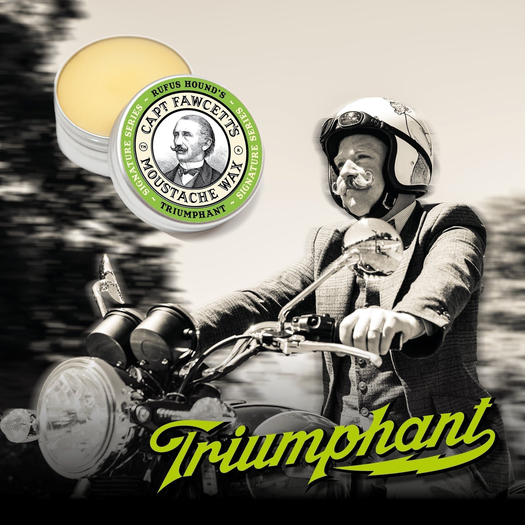 Captain Fawcett's Rufus Hound's Moustache Wax - FineShave