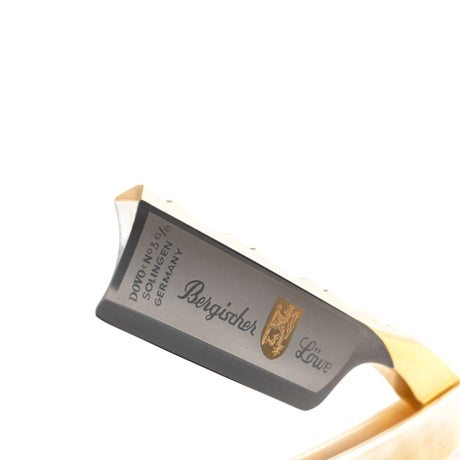 Dovo Bergischer Löwe african horn scales - 6-8 Straight Razor (3680) - 5.jpg