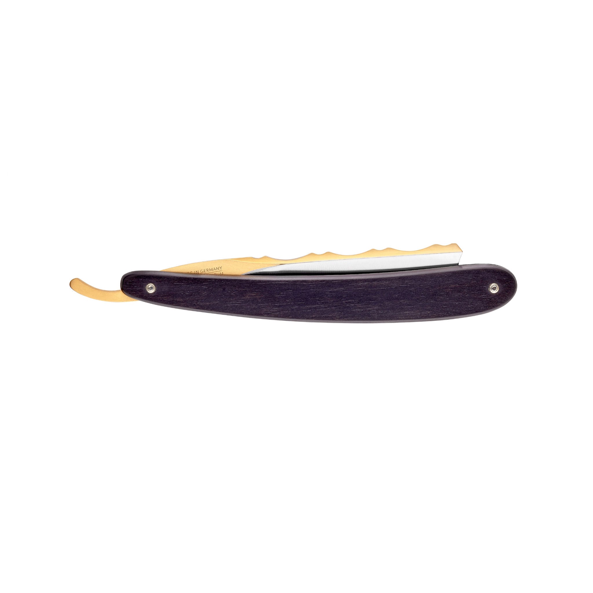 Dovo Bergischer Löwe black ebony scales - 6-8 Straight Razor (36830) - 4.jpg