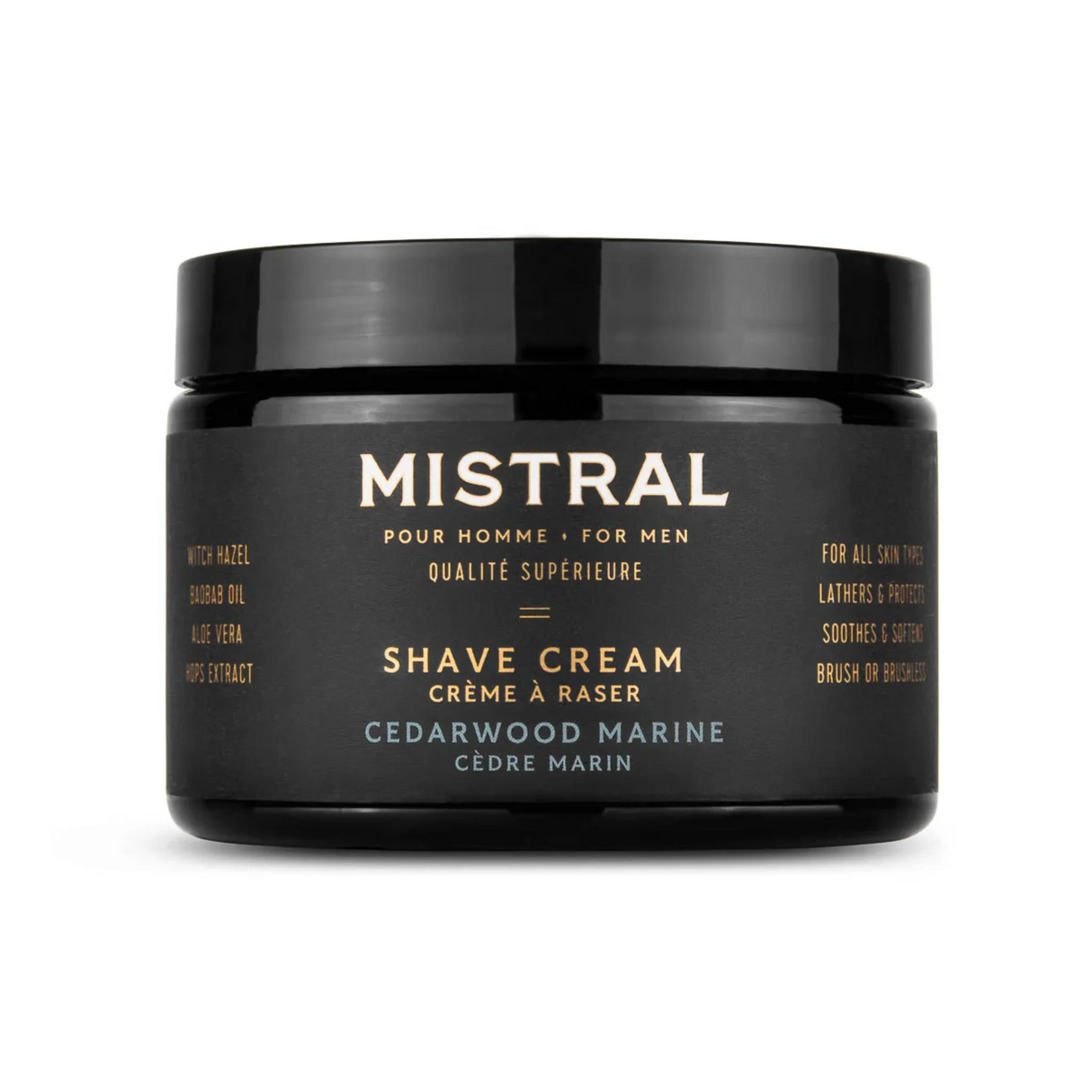 Mistral Cedarwood Marine Shave Cream 255g