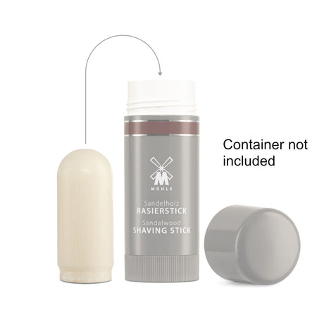Mühle Refill for Shaving Soap Stick Sandalwood 37g - 2.jpg