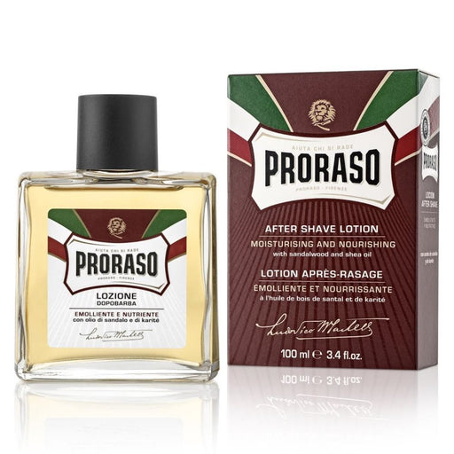 Proraso After Shave Lotion Sandalwood & Shea Oil 100ml - FineShave
