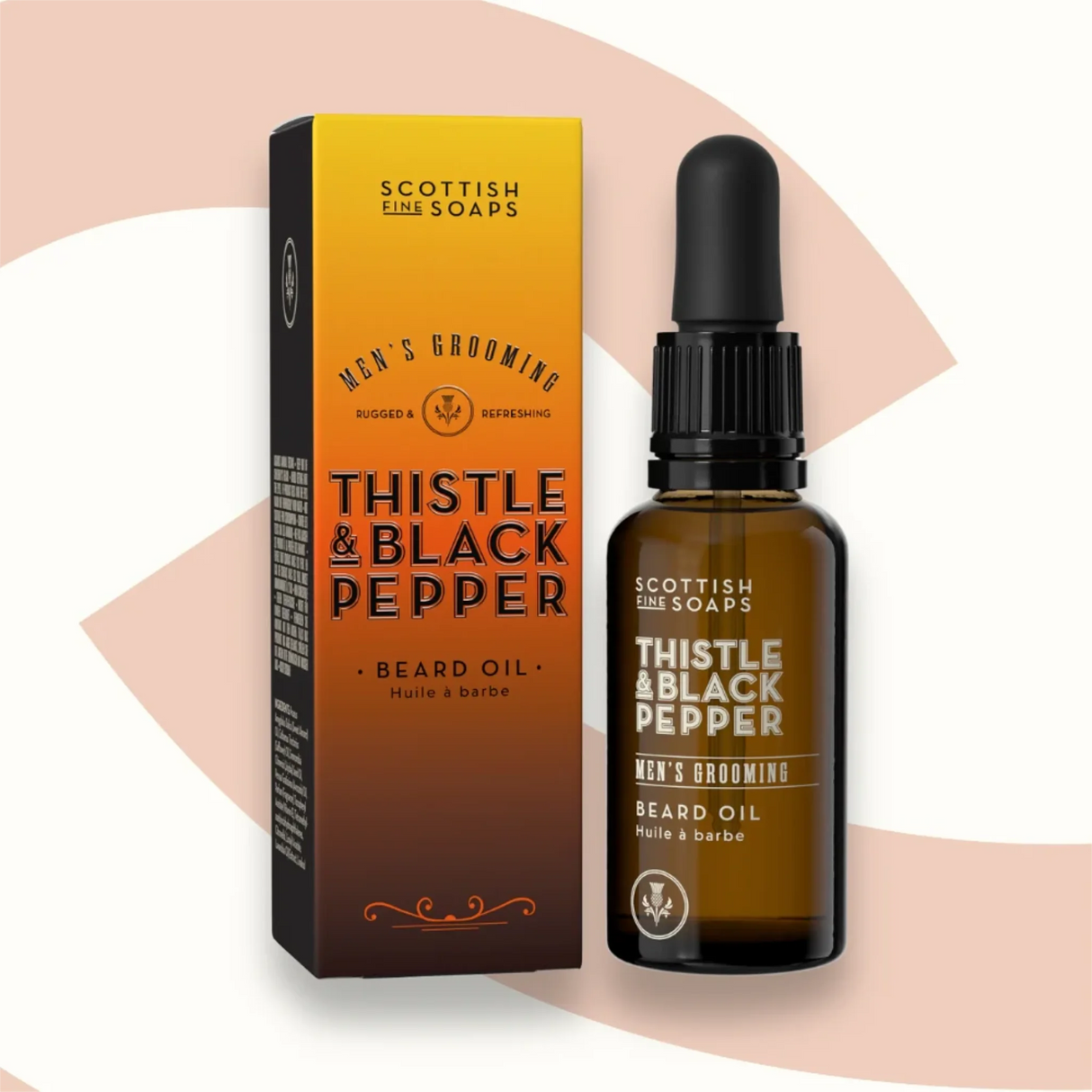 Scottish Fine Soaps (Thistle & Black Pepper) - Beard Oil 30ml