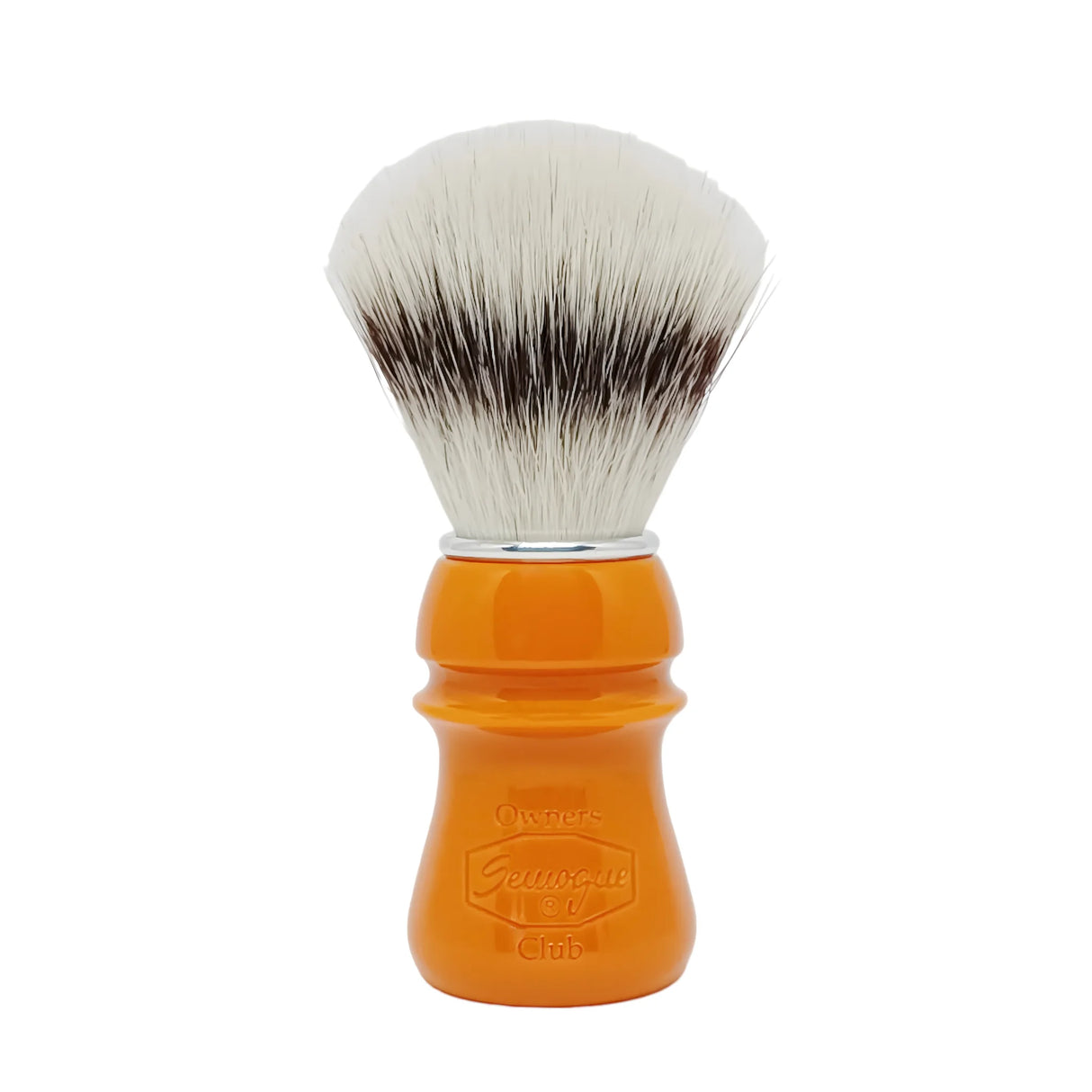 Semogue S.O.C. C5 Synthetic Sylver Shaving Brush (Butterscotch)