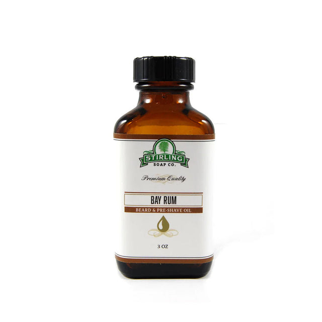 Stirling Soap Co (Bay Rum) Beard & Pre-Shave Oil 88ml - 1.jpg