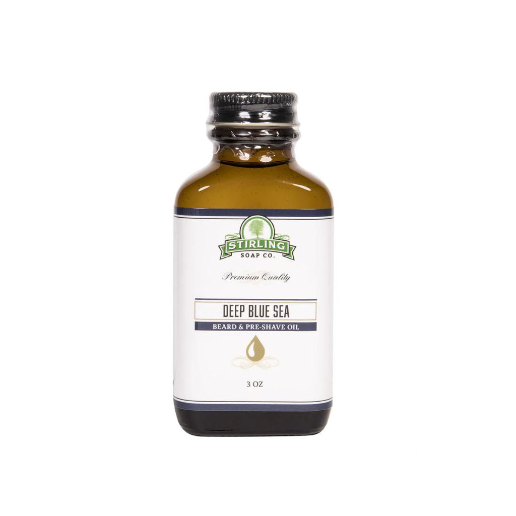 Stirling Soap Co (Deep Blue Sea) Beard & Pre-Shave Oil 88ml - 1.jpg