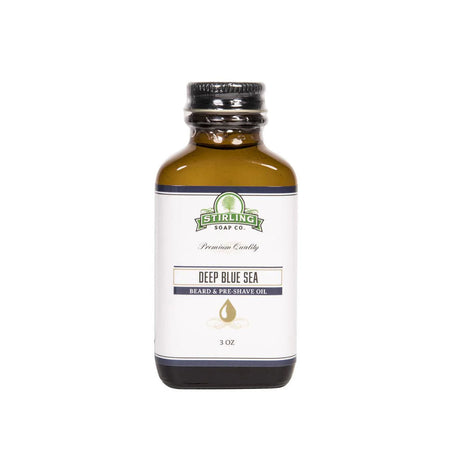 Stirling Soap Co (Deep Blue Sea) Beard & Pre-Shave Oil 88ml - 1.jpg