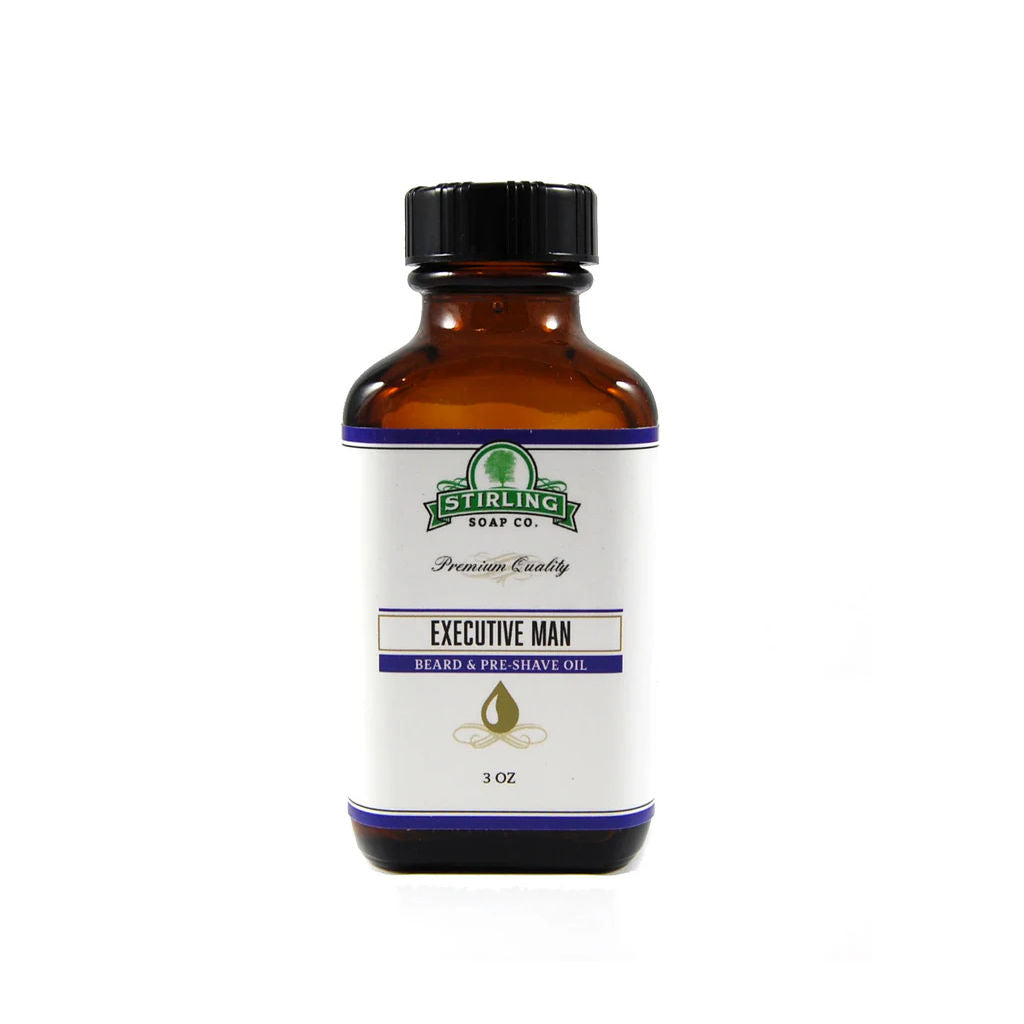 Stirling Soap Co (Executive Man) Beard & Pre-Shave Oil 88ml - 1.jpg