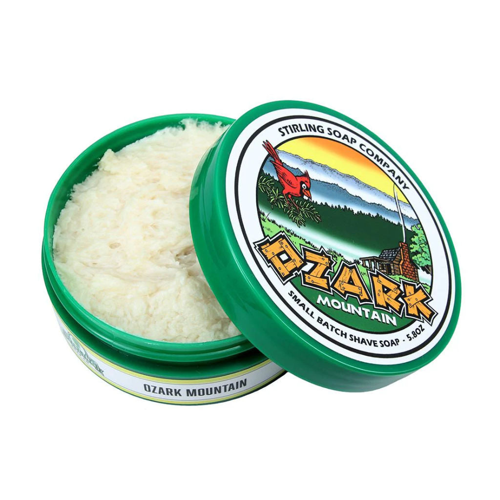 Stirling Soap Co (Ozark Mountain) Artisan Shaving Soap 170ml - 2.jpg