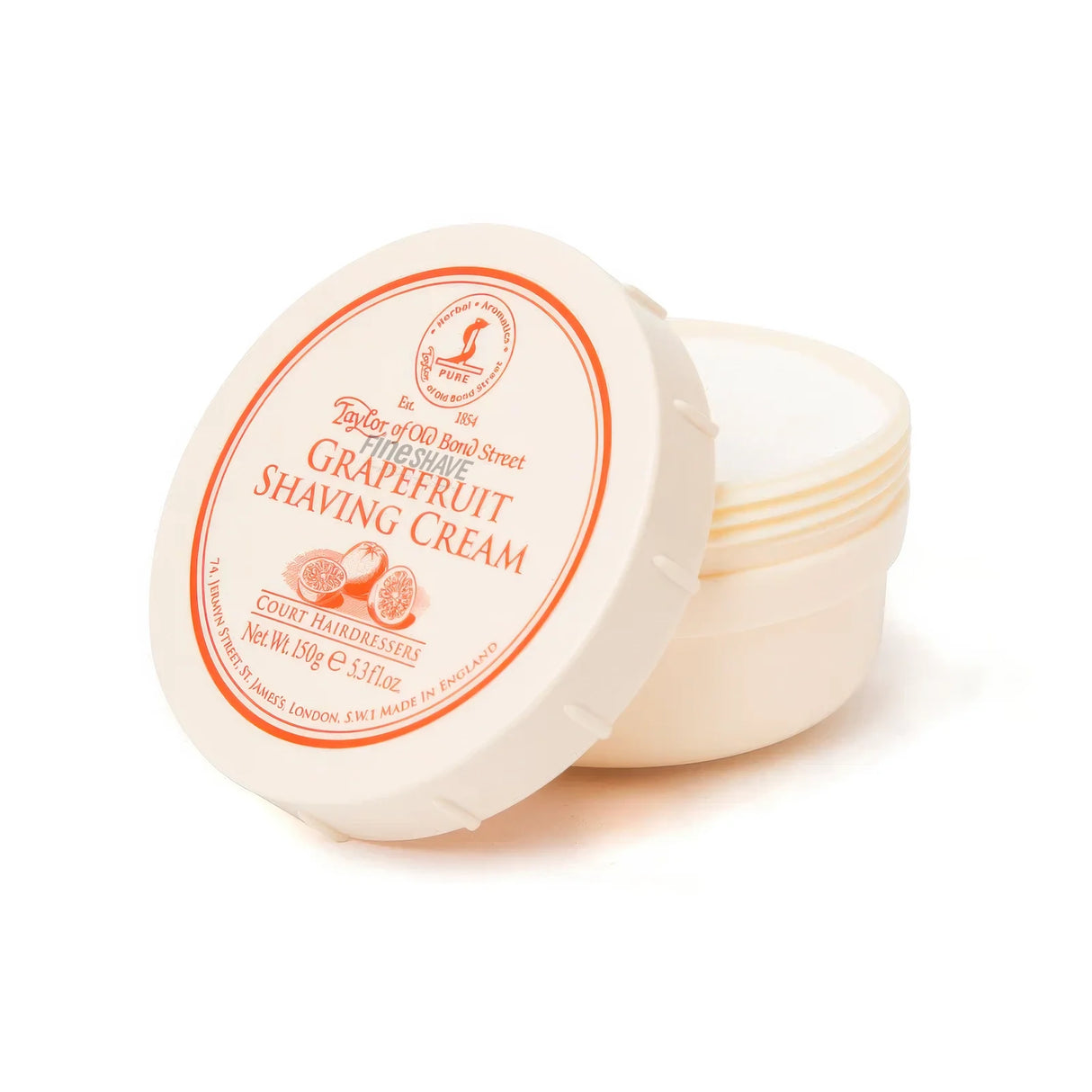 Taylor of Old Bond Street Grapefruit Shaving cream Bowl 150g