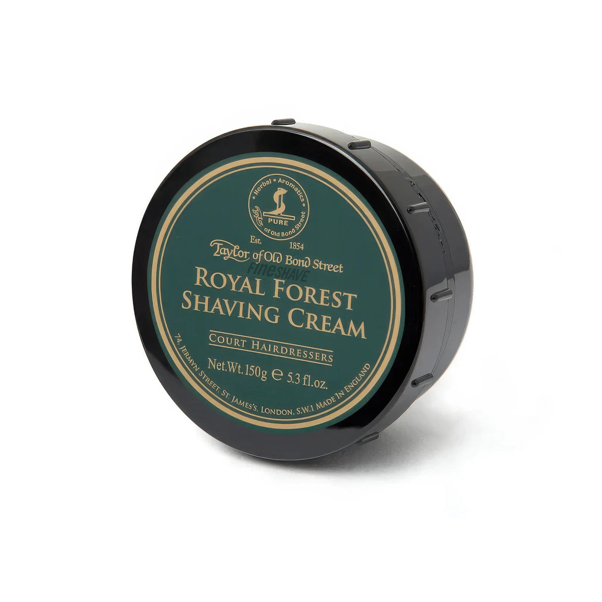Taylor of Old Bond Street Royal Forest Shaving cream Bowl 150g