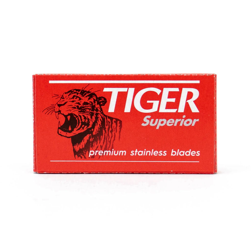Tiger Superior Stainless Razor Blades - 1 pack of 5 blades (5) – FineShave