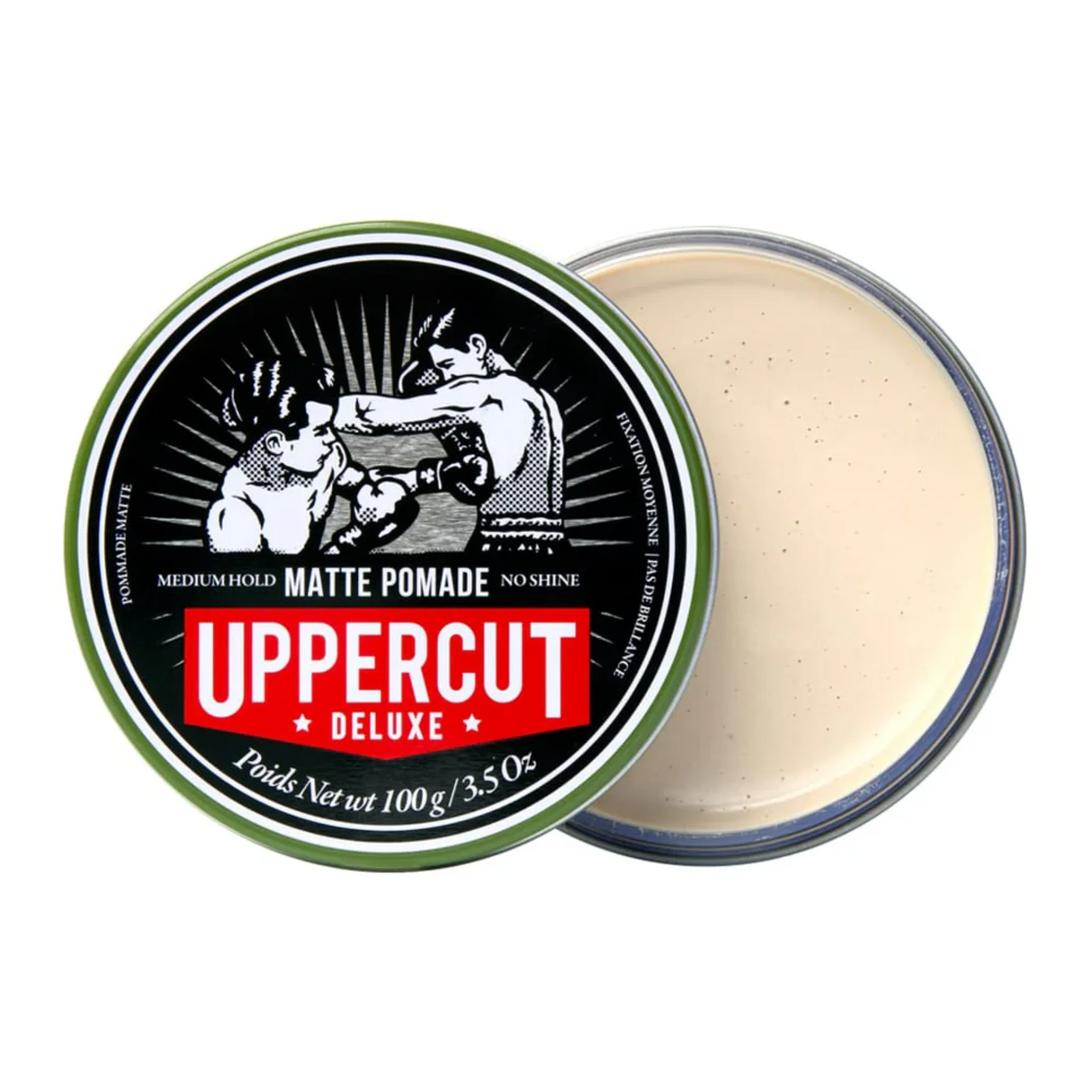 Uppercut Deluxe Matte Pomade 100g (Medium Hold - No Shine)