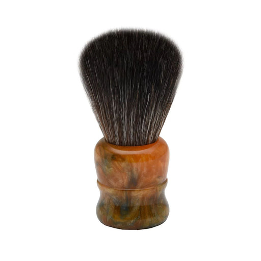 Pearl Premium Ultra Soft Synthetic Shaving Brush (Marble Orange SBB-97MO) - 1.jpg