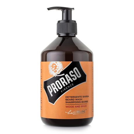 Proraso Beard Wash Wood and Spice (Pro-Size) 500ml - 1.jpg