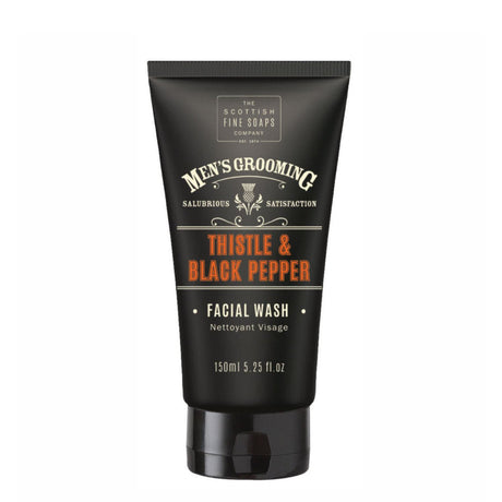 Scottish Fine Soaps (Thistle & Black Pepper) - Facial Wash 150ml - FineShave