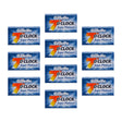 7 o'clock Super Platinum (Blue) DE Razor Blades - 10 packs of 5 blades (50) - 1.jpg