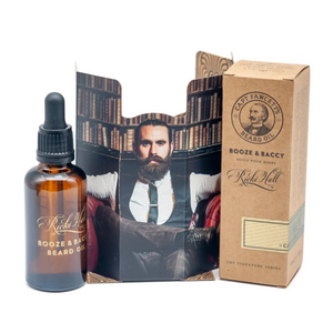 Captain Fawcett Booze & Baccy Beard Oil 50ml
