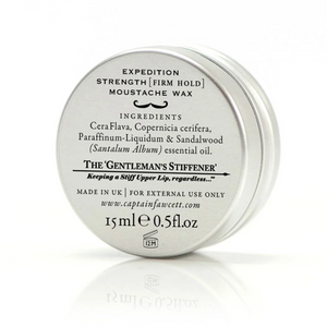 Captain Fawcett Expedition Strength Sandalwo Moustache Wax (Firm Hold)