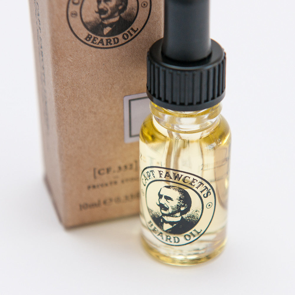 Captain Fawcett's Beard Oil Private Stock 10ml Travel Sized - FineShave