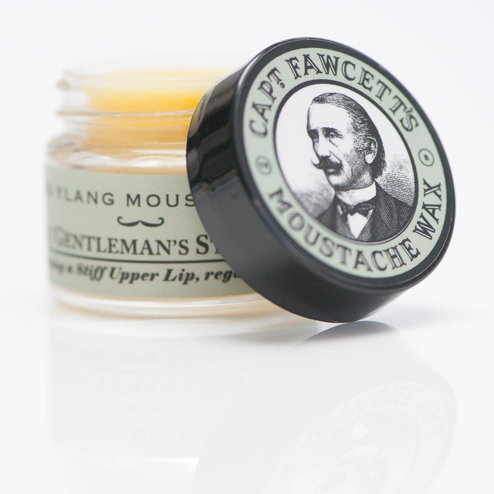 Captain Fawcett's Ylang Ylang Moustache Wax 15ml - FineShave