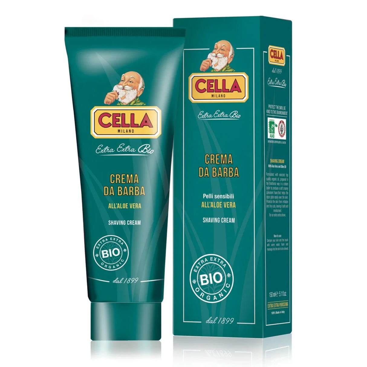 Cella Organic Shaving Cream BIO 150ml