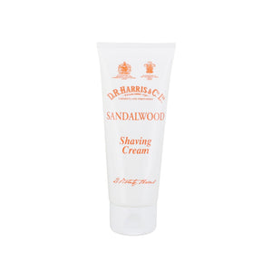 D R Harris Sandalwood Shaving Cream 75ml
