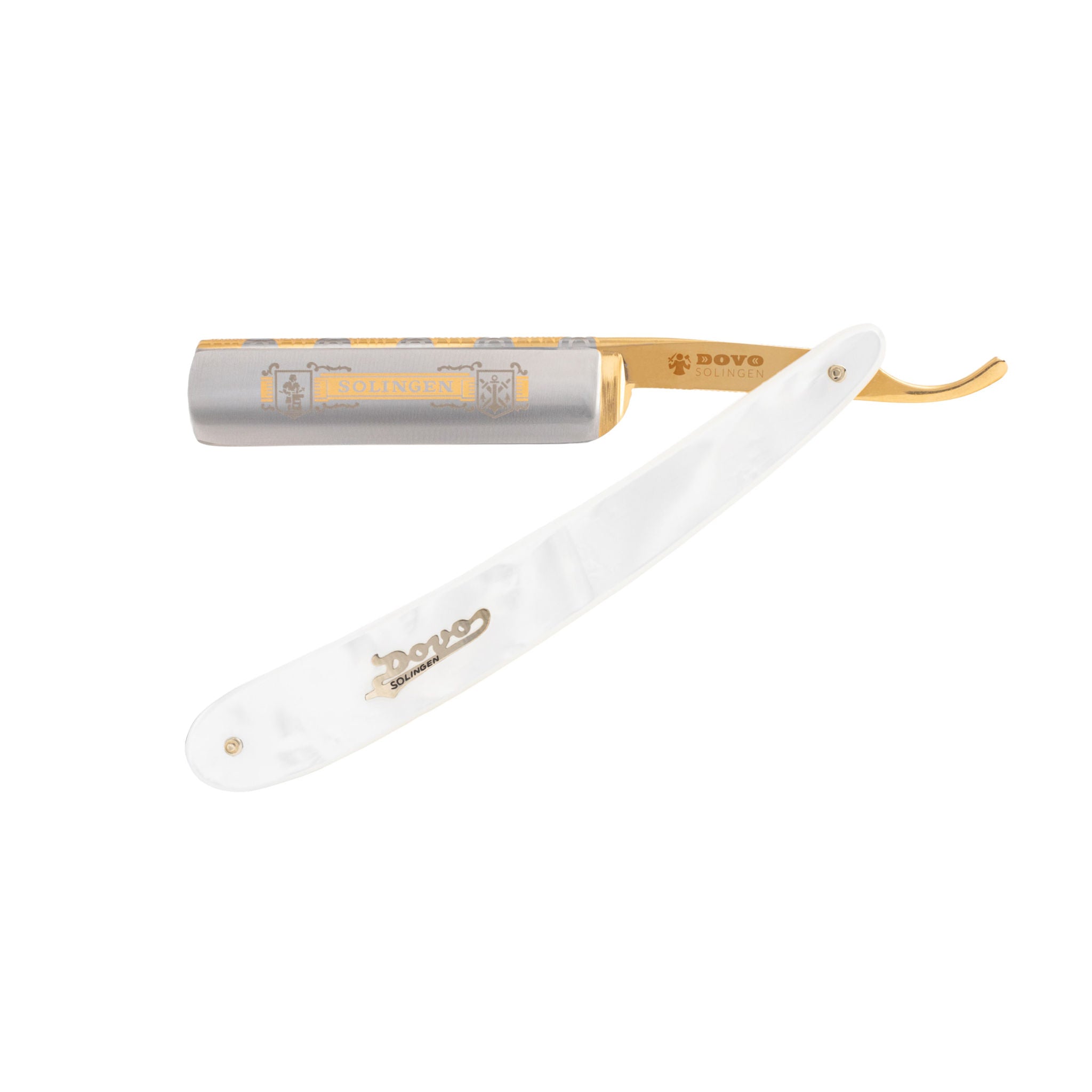Dovo Mother of Pearl coloured scales - 5-8 Straight Razor (985810) - 1.jpg