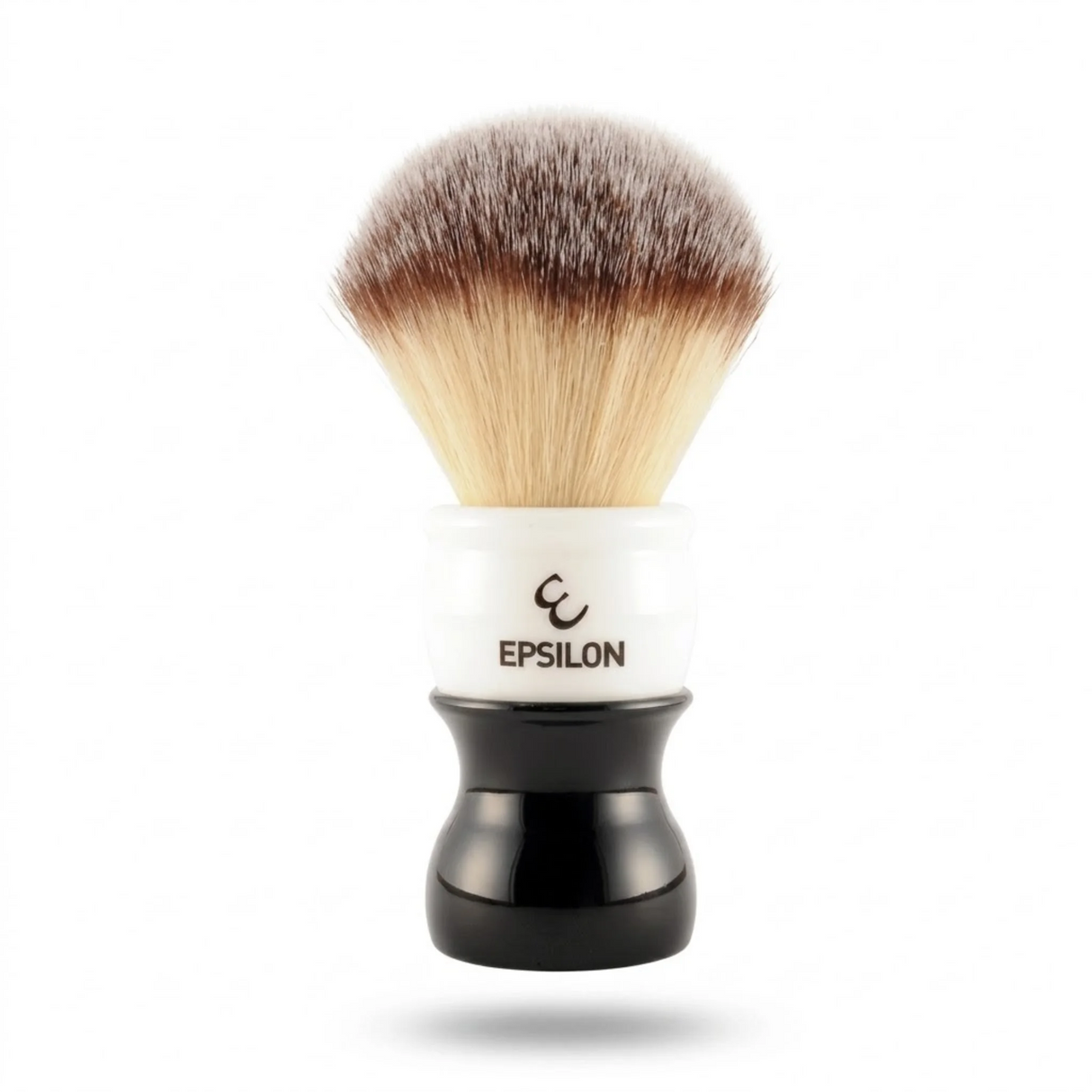 Epsilon Synthetic Shaving Brush (26mm Knot / Black & White Handle)