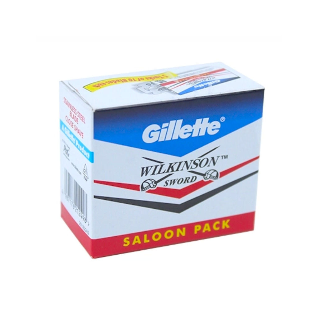 Gillette Wilkinson Sword Double Edge Razor Blades - 5 pack of 10 blades (50) new - 3.jpg
