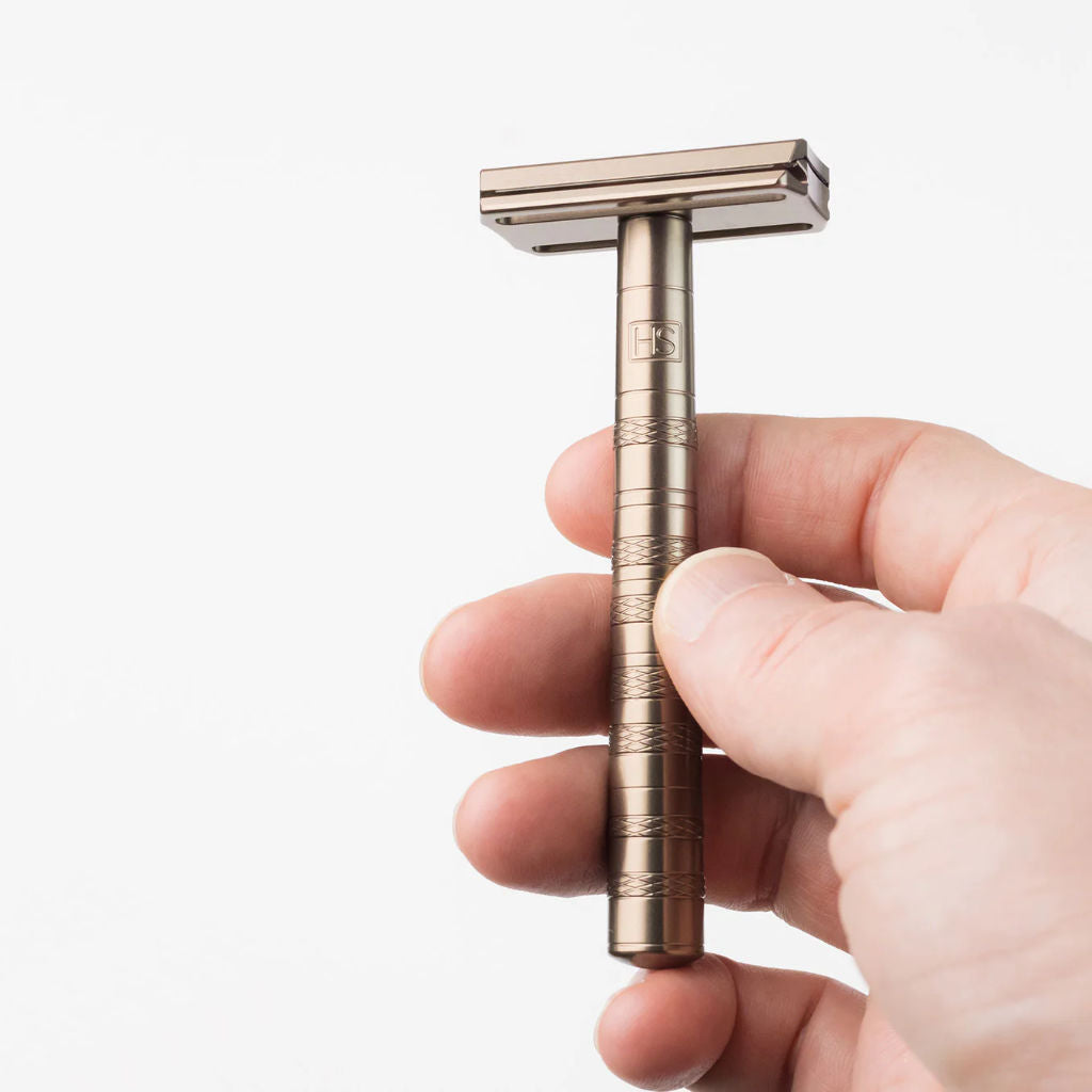 Henson AL13-M Safety Razor (Tan) - 5.jpg