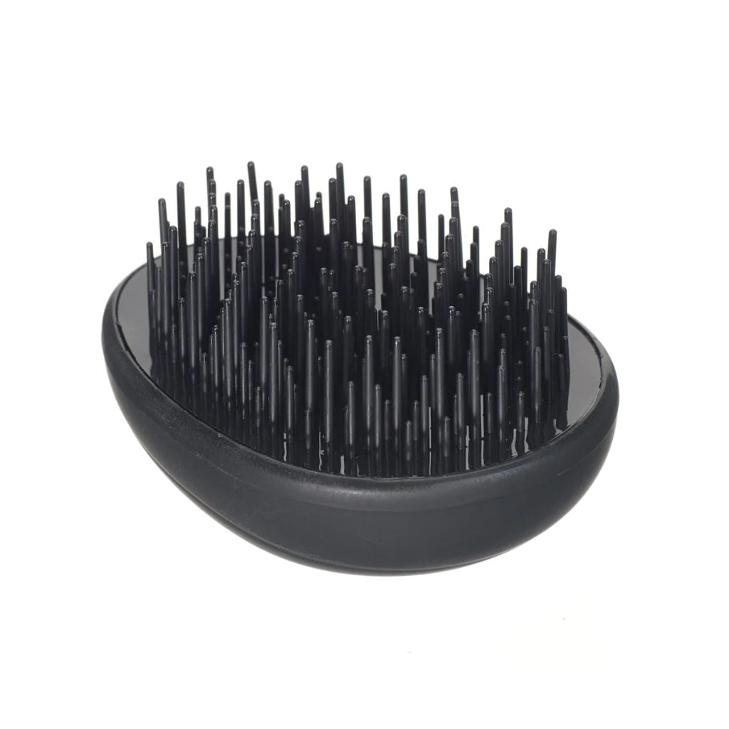 Kent Pebble Detangling Brush in Matt Black - 2.jpg
