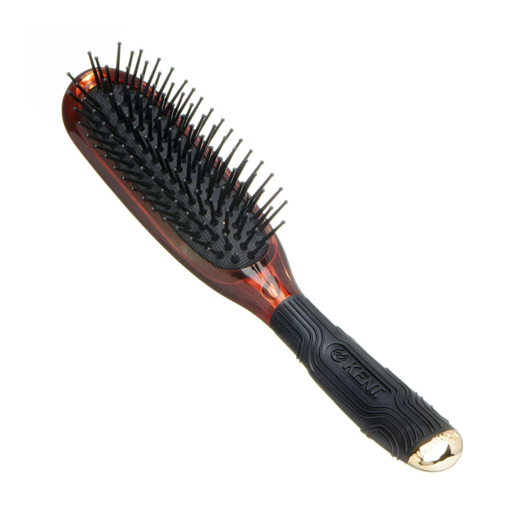 Kent tortoiseshell effect HeadHog Hairbrush - 1.jpg