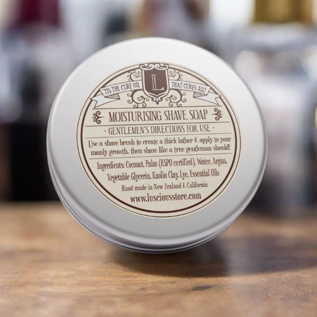Lambert's Luscious Rugged Shaving Soap 100g (Tin Jar) - 2.jpg