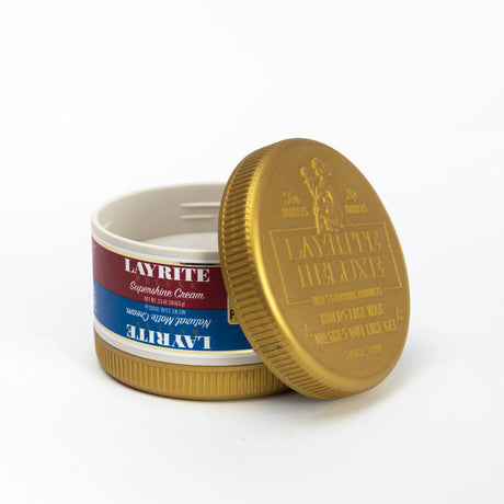 Layrite Deluxe Dual Chamber- Natural Matte 70g & Supershine Cream 70g - 2.jpg