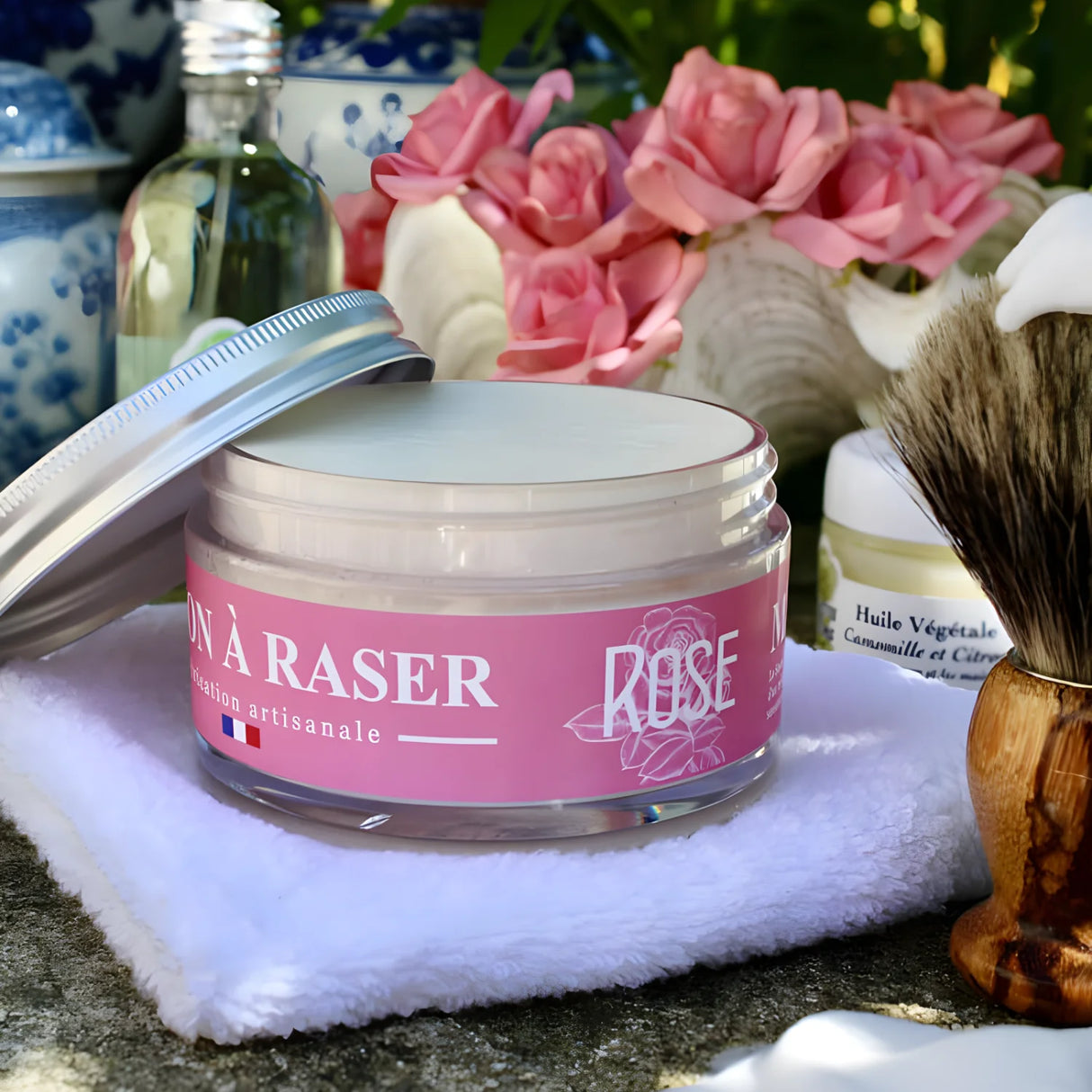 Martin de Candre Rose Artisan Shaving Soap 200g