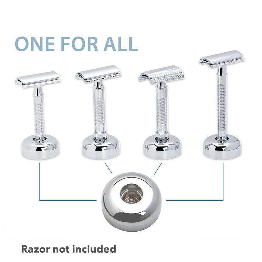 Merkur Multi-Fit Safety Razor Stand (chrome) - 3.jpg
