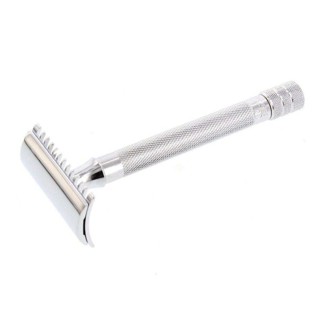 Merkur 25C Long Handle Open Comb Safety Razor - FineShave