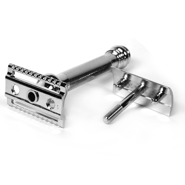 Merkur 38C HD "Barber Pole" Safety Razor - FineShave