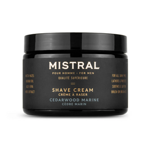 Mistral Cedarwood Marine Shave Cream 255g