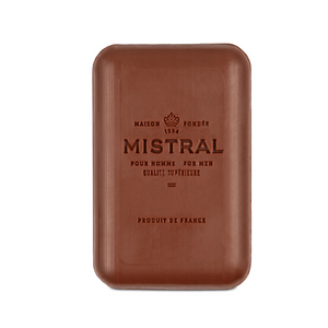 Mistral Mahogany Rum Men's Luxury Soap 250g