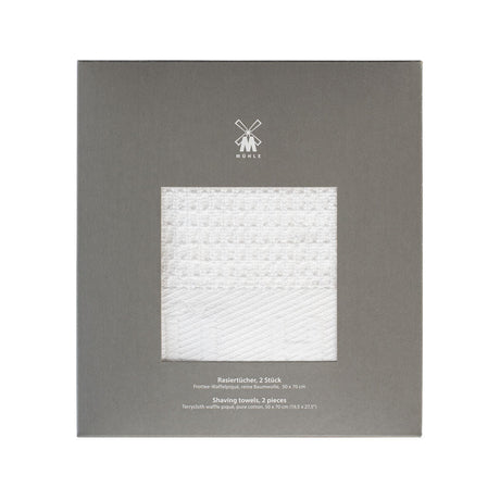 Mühle Shaving Towels (NEW Larger Size 2x pieces 50x70 cm) - 4.jpg