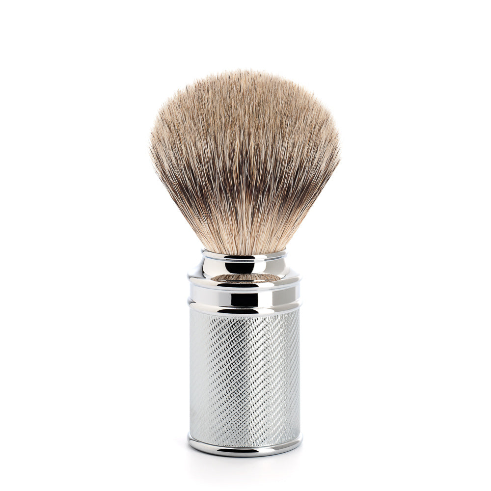 Muhle Chrome Silvertip Badger Shaving Brush - 1.jpg