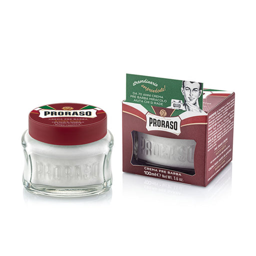 Proraso Sandalwood with Shea Butter (Nourishing for Coarse Beards) Pre Shave Cream 100ml - 1.jpg