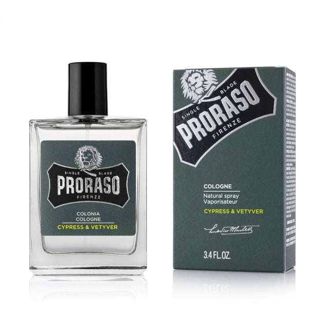 Proraso Cologne Cypress & Vetyver 100ml - FineShave